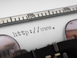 beggining of URL on the typewriter