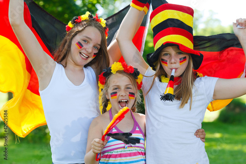 Foto: german soccer fans outdoor german soccer fans outdoor