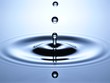 Clear Water Drop Splash