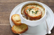 Photo: french onion gratin soup french onion gratin soup