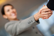 Business handshake