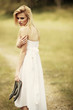 Beautiful Girl in the Meadow