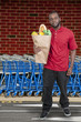 Man Grocery Shopping