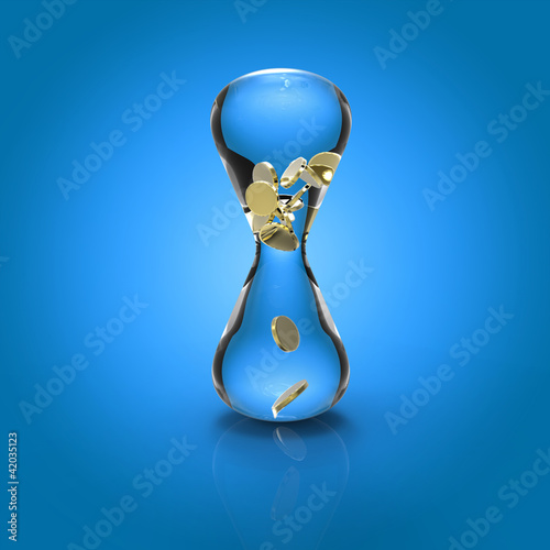 Illustration: Hourglass Money Hourglass Money