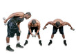 Black Man Lifting Weight