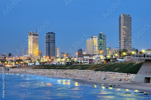 Photo: Tel Aviv Mediterranean Skyline Tel Aviv Mediterranean Skyline
