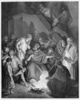 Peter denies knowing Jesus