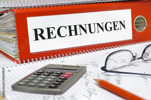 Photo: Rechnungen Rechnungen