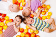 Photo: Four apple babies Four apple babies