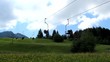 Ski Lift - running - empty in summer