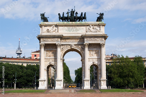 Photo: Milano Arco della Pace Milano Arco della Pace