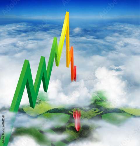 Illustration: economic crisis economic crisis