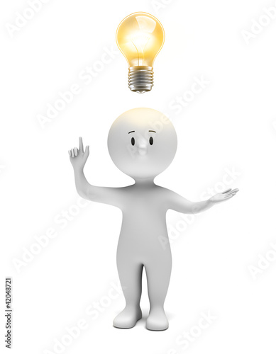 Illustration: Max mit Idee 2 Max mit Idee 2