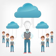Vektor: Cloud Concept. Vector EPS 10. Cloud Concept. Vector EPS 10.