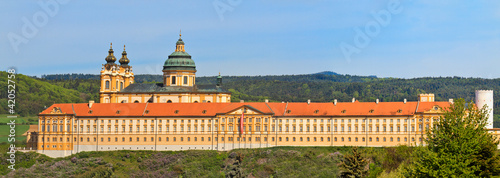 Photo: Melk Panorama - Famous Baroque Abbey (Stift Melk), Austria Melk Panorama - Famous Baroque Abbey (Stift Melk), Austria