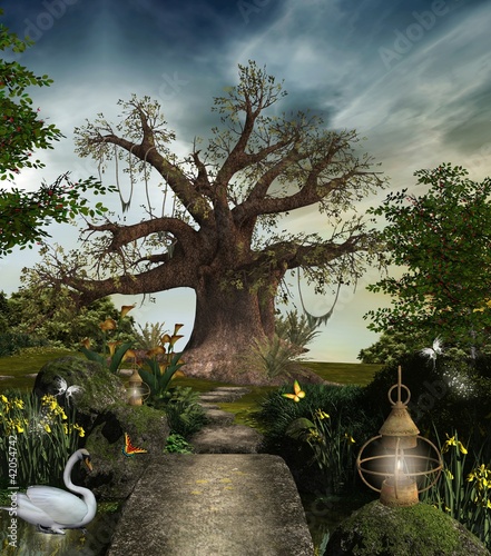 Illustration: Fabulous garden Fabulous garden