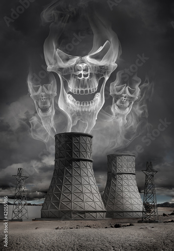 Illustration: Nuclear power station Nuclear power station