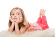 Lying little girl