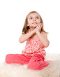 Lying little girl