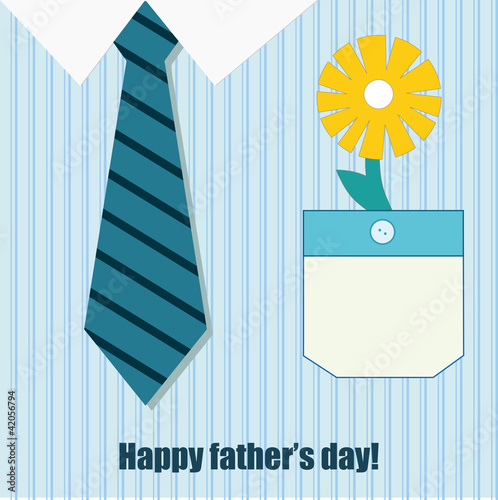 Vector: happy father day greeting card happy father day greeting card