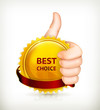 Vector: Best choice Best choice