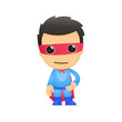 funny cartoon superhero