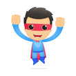 funny cartoon superhero