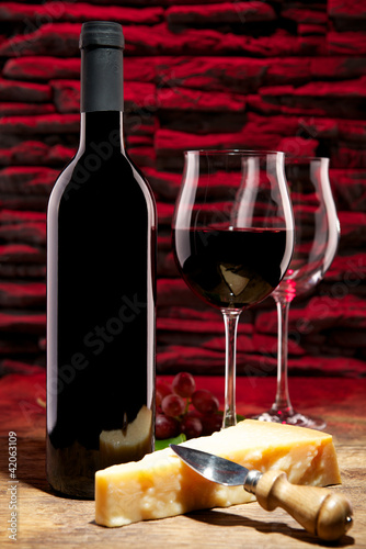 Photo: Rotwein Stilleben Rotwein Stilleben