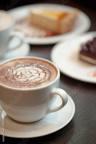 Photo: cappuccino cup cappuccino cup