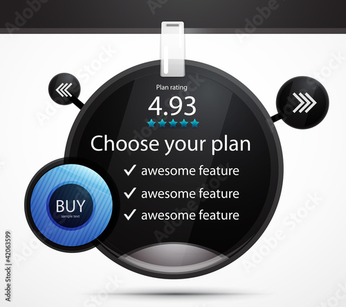 Vetor: Black web box Black web box