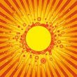 Yellow Sun Cover