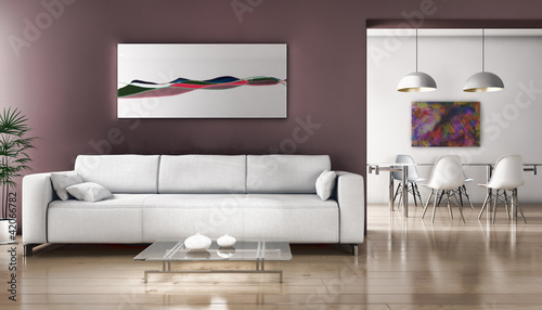 Illustration: Living room Living room
