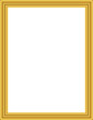Wooden gilt framework. Picture frame.