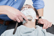 Photo: Man Getting Shaved Man Getting Shaved