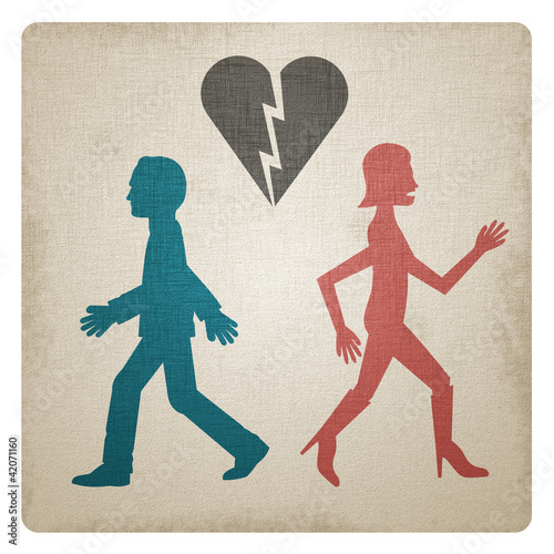 Ilustración: divorce 2 divorce 2