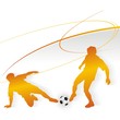 orange soccer scene