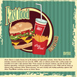 Vector: fast food menu fast food menu