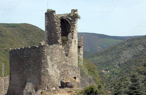 Foto: Lastour medieval castle in France Lastour medieval castle in France