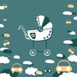 Vector: parm and clouds parm and clouds