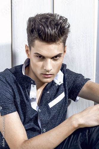 Photo: Sexy young elegant man Sexy young elegant man