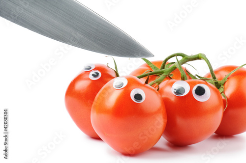 Photo: Funny tomatoes with googly eyes Funny tomatoes with googly eyes