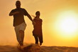 couple enjoying the sunset