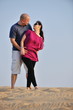 couple enjoying the sunset
