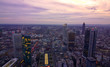 Frankfurt bei Sonnenuntergang