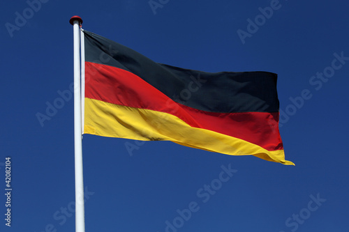 Photo: The German flag The German flag
