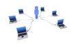 Computer network - Internet concept