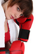female boxer