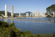 Strand-Stadt Balneario Camboriu in Südbrasilien