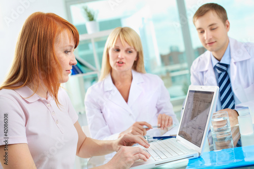 Foto: Results of medical test Results of medical test