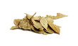 Bay Leaves isolated on white background. Also called bay laurel